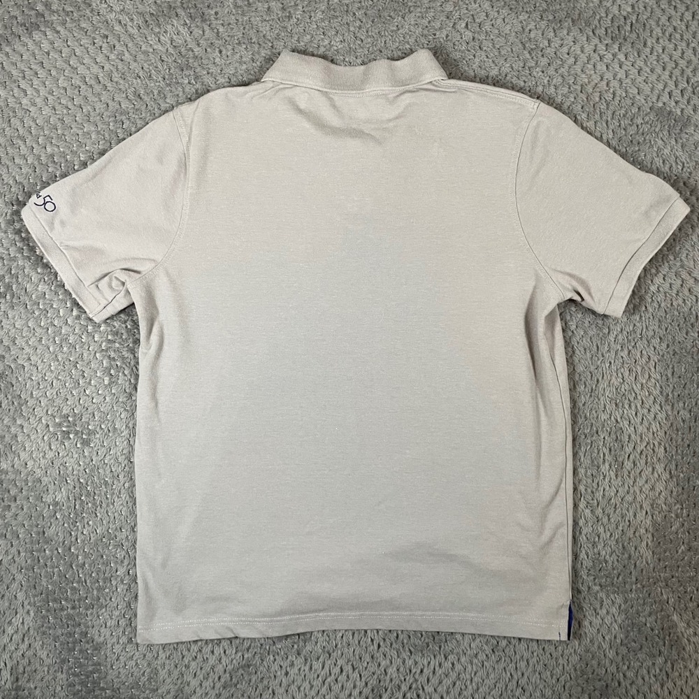 Disney World 50th Anniversary Mickey Mouse Polo Shirt Mens Medium Gray Pique - Picture 5 of 8